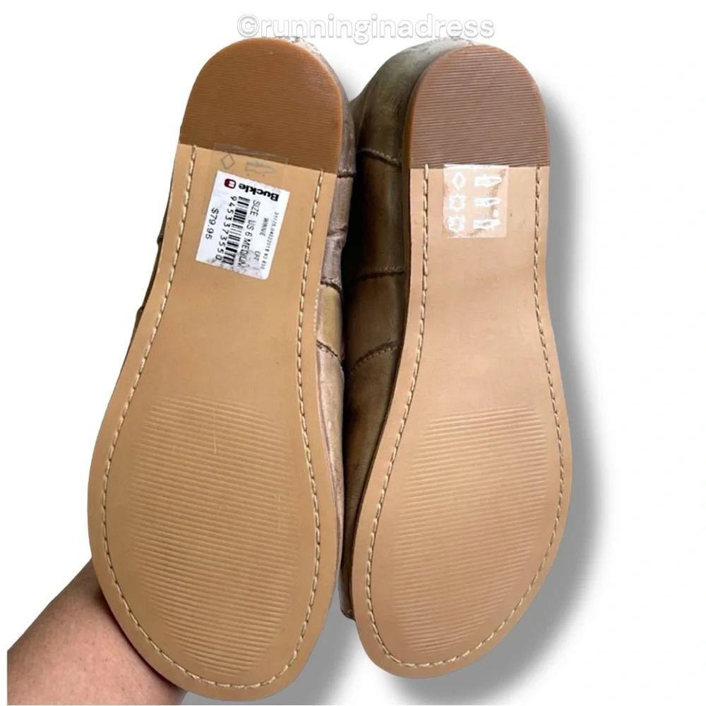 NWT Bed Stu Roan Women’s Winnie Leather Strappy Gladiator Sandal Size 6 In Tan - Picture 11 of 12